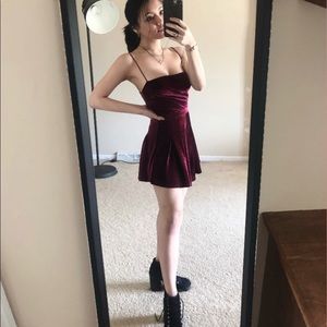 Bella Velvet Romper